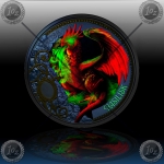 3 EVRO AVSTRIJA 2026 (Mythical creatures - Basilisk) UNC